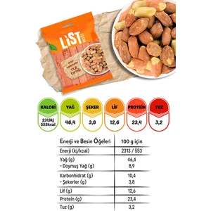 List Nuts Tuzlu Yer Fıstığı 3 x 75 gr