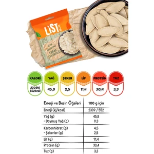 List Nuts Kavrulmuş Kabak Çekirdeği 12 x 90 gr