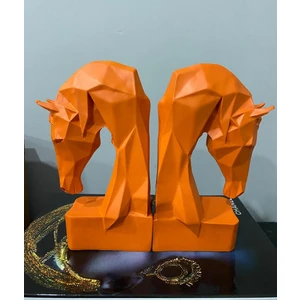 Mirsa Global Kitap Tutucu Kübik At Figürlü 2'li