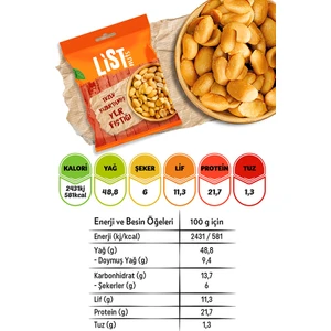List Nuts Kızarmış Yer Fıstığı 3 x 150 gr