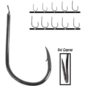 Hfks 130 Kısa Pala Dövme Çupra Iğnesi 15'li Paket Black Nikel