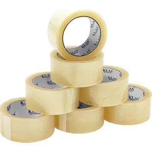Klas Rocktape Şeffaf Süper Yapışkanlı  Koli Bandı 45 mm x 100 Metre 6'lı