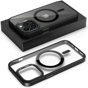 Apple iPhone 13 Pro Magsafe Leon Çerçeveli Cep Telefonu Kılıfı