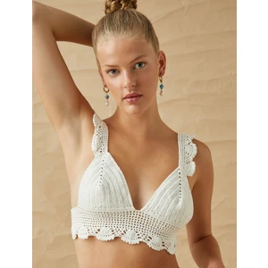 Üçgen Büstiyer Kroşe Örgü