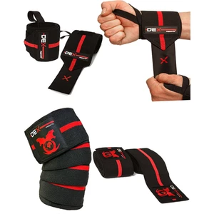 Elite Knee Wraps Diz Bandajı  + Elite Wrist Wraps Spor Bileklik 2'li Set