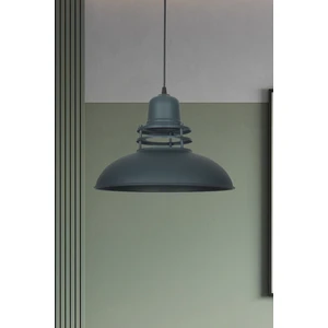 Fer Avize  Fener Modern Tasarım Sıvama Sarkıt Metal Antrasit Renk Sarkıt Tekli Avize