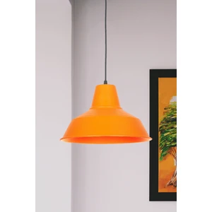 Fer Avize  NO33 Modern Tasarım Turuncu Renk Metal Tekli Avize