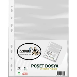 Poşet Dosya A-4 Şeffaf Föy Dosya 50'li
