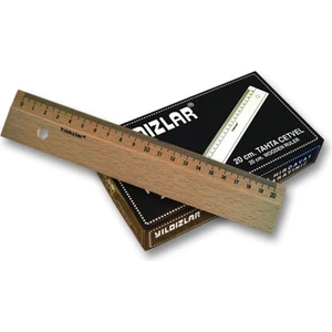 Tahta Cetvel 20 cm