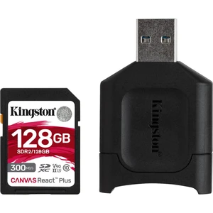 Kıngston 128GB Canvas React Plus SDR2/128GB Sdhc Profesyonel Hafıza Kartı