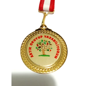 Artık Okuyorum Yazıyorum Madalyası 5 Li Adet