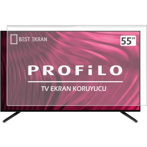 Best Ekran Profilo 55PA515EG Tv Ekran Koruyucu - Profilo 55" Inç 139 cm Ekran Şeffaf Koruma Paneli