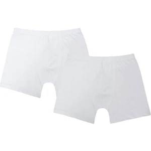 Erkek Beyaz Man Boxer 2 Li
