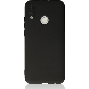 New Face Huawei P Smart 2019 Kılıf Yumuşak Esnek Silikon Kapak - Siyah