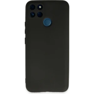 New Face Realme C21Y Kılıf Yumuşak Esnek Silikon Kapak - Siyah