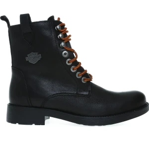 Harley Davidson Nubuk Siyah Erkek Bot New Adam's