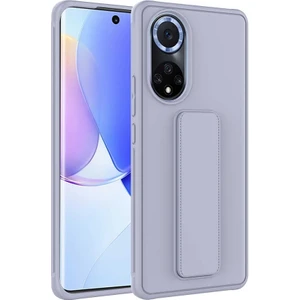 Kzy Huawei Nova 9 Kapak Qstand Silikon Kılıf - Gri