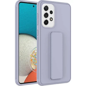 Kzy Samsung Galaxy A53 5g Kapak Qstand Silikon Kılıf - Gri