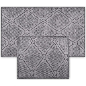 Marta Doğal Pamuklu 2'Li Banyo Kilim Seti