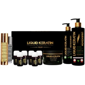 Liquid Keratin Saç Botoksu Plus Yıpranmış Saçlara Keratin Yükleme Seti