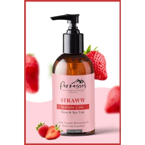 Doğal Çilek Özlü Aromaterapi Masaj Yağı150ml