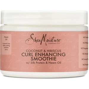 Shea Moisture Coconut & Hibiscus Bukle Belirginleştirici Durulanmayan Saç Bakım Kremi 284gr