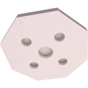 Tavan Spot Göbek TSG-DUZ-ALTIGEN-56CM Çap