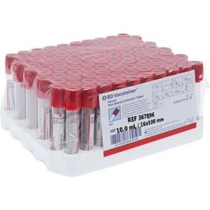 BD Vacutainer Bd 367896 Vac. Clot.Activatörlü Boş Tüp 10ml 100 Adet