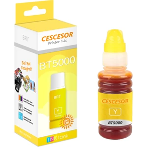 Brother BT5000 Sarı Muadil Mürekkep - 70 ml - Cescesor