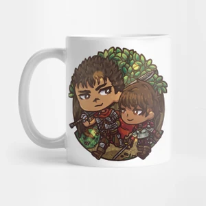 Guts & Casca - Berserk Kupa Bardak