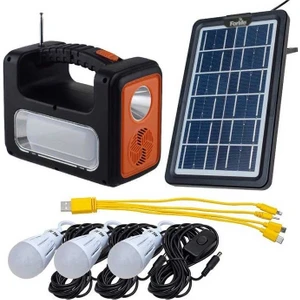 FL-3274 120W 6500K Beyaz Solar Işıldak Paketi