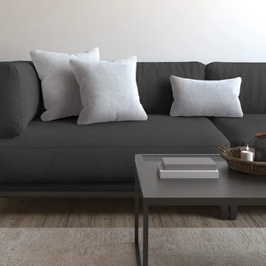 Demor Home Soft Series Kar Beyazı Kırlent, Yastık Kılıfı