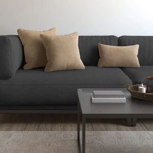 Demor Home Soft Series Kum Beji Kırlent Yastık Kılıfı