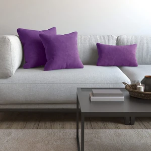 Demor Home Soft Series Ametist Rengi Kırlent, Yastık Kılıfı