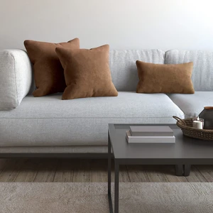 Demor Home Soft Series Çikolata Kahvesi Rengi Kirlent, Yastik Kilifi
