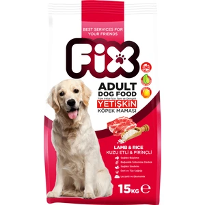 Kuzu Etli ve Pirinçli Köpek Maması 15 Kg.