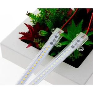220 Volt Şeffaf Kapak Alimünyum Çubuk Led Bar Işık 1 Metre Renk: Beyaz