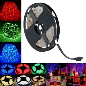 Rgb Şerit Led 3 Çipli - Iç Mekan - 5 Metre - 5050 Smd