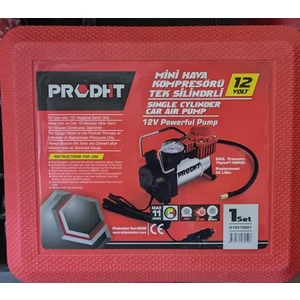 Mini Hava Kompresörü Tek Silindirli 12 Volt