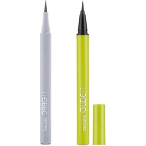 Drag It Inkpen Keçe Uçlu Eyeliner + Glide It Fırça Uçlu Eyeliner 100 Black