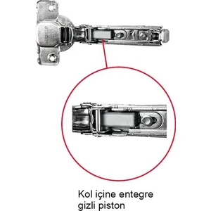 Frenli Düz Menteşe+Taban