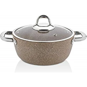 15770 Galaxy Tech Derin Tencere 20 Cm, Kapuçino