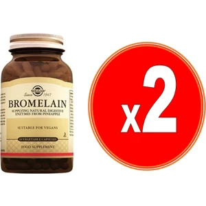 Bromelain 150 Mg 60 Kapsul 2'li