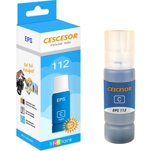 Epson 112 Mavi Muadil Mürekkep - 70 ml - Cescesor