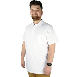 T-Shirt Polo Yaka Cepli Klasik 20550 Beyaz