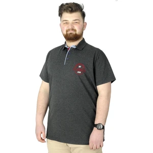 Erkek T-Shirt Polo Florida 22303 Antrasit