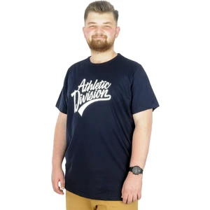 Büyük Beden T-Shirt Bis Yaka Division 22194 Lacivert