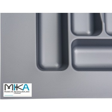 Mika Aksesuar Desenli Kaşıklık Gri 30 x 49 cm Fiyatı