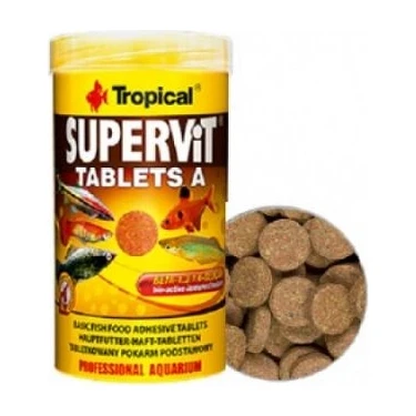 Tropical Tropical Supervit Tablet Balık Yemi 50
