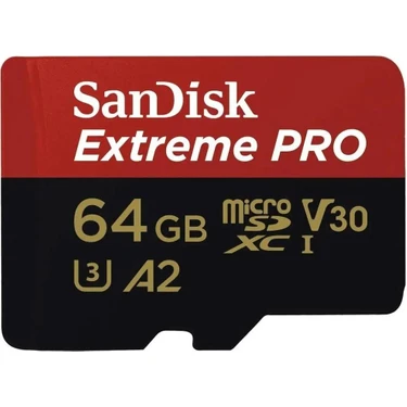 Sandısk 64GB  Extreme Pro SDSQXCU-064G-GN6MA Mıcro-Sd Hafıza